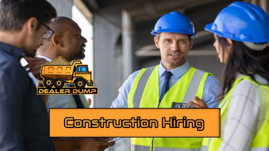 What To Expect From Construction Companies Hiring